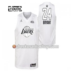 Dječji NBA Dres Los Angeles Lakers Kobe Bryant 24 2018 All-Star Jordan Brand Bijela Swingman